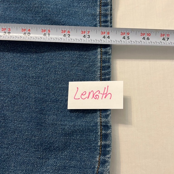 P21-NWT Universal Thread Women High-Rise Relaxed Wide Straight Leg Jeans -14/32R - Picture 9 of 12